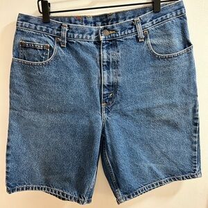 Two Pepper Men's Blue Denim‎ Shorts Sz 34